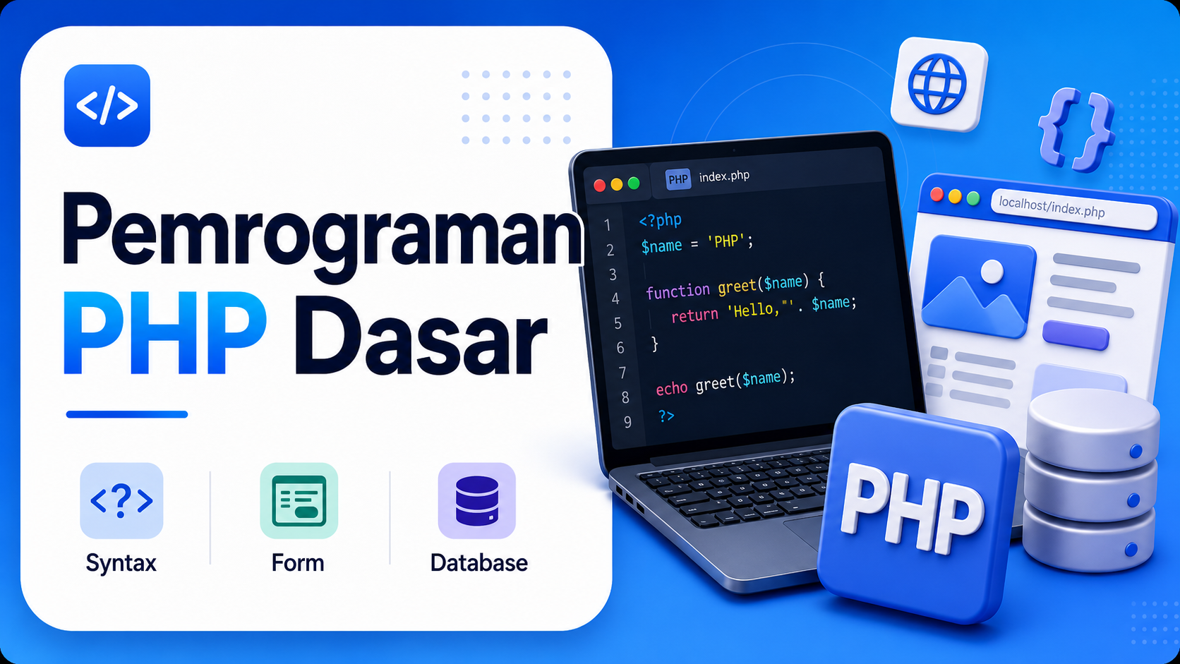 Thumbnail kelas Belajar PHP